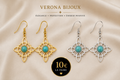 Boucles d’oreilles noeud de sorcière or ou argent